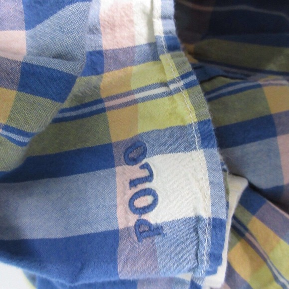 Polo Ralph Lauren Girls Plaid Tartan Smocked Dress - Picture 8 of 14